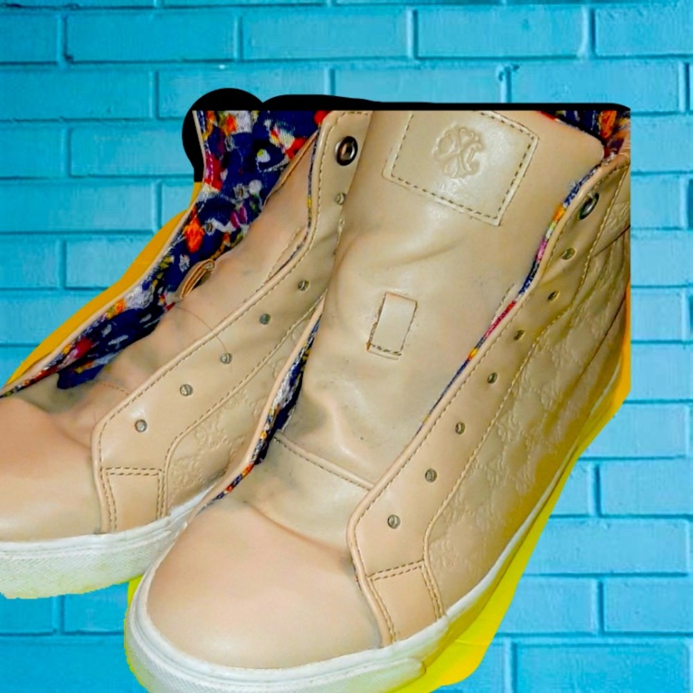 Christian Lacroix hightop sneakers